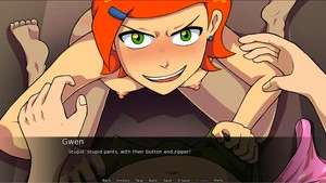 Скачать порно игру Ben 10: A day with Gwen – Full-Mini Game [Sexyverse Games]