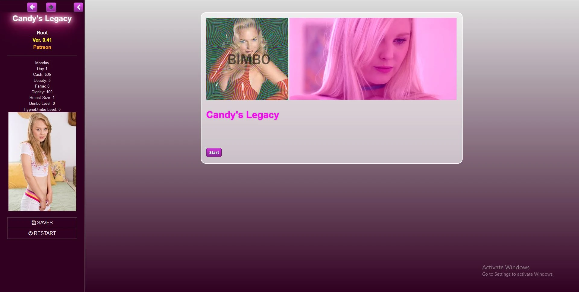 Download porn game Candy’s Legacy – New Version 1.14 [root]