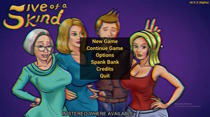 Scarica gioco porno Five of a Kind – New Version 0.3.7.1 [JorogrArt]