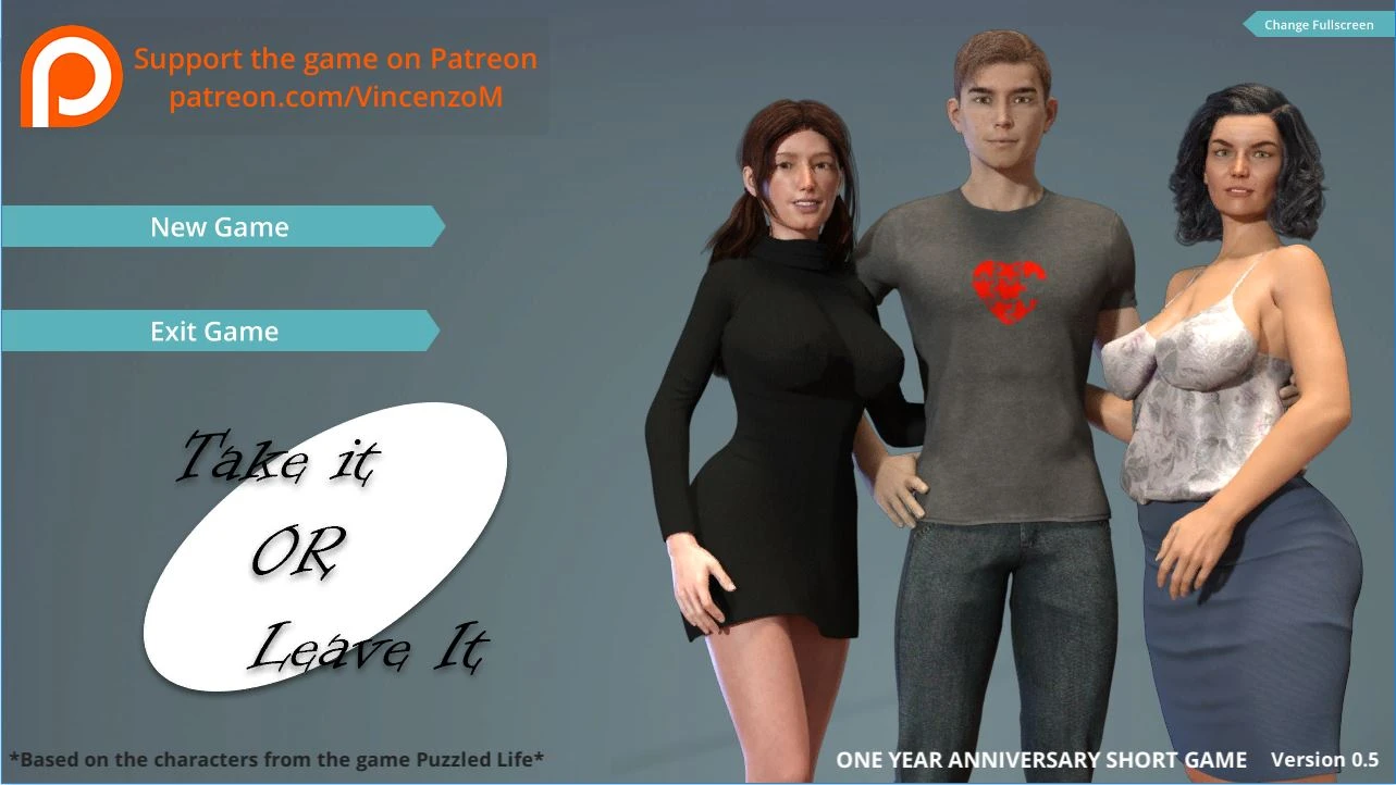 Scarica Threesome gioco porno — Take it or Leave it – Final Version 1.0 INC Edition [VincenzoM] Take it or Leave it – Final Version 1.0 INC Edition [VincenzoM]