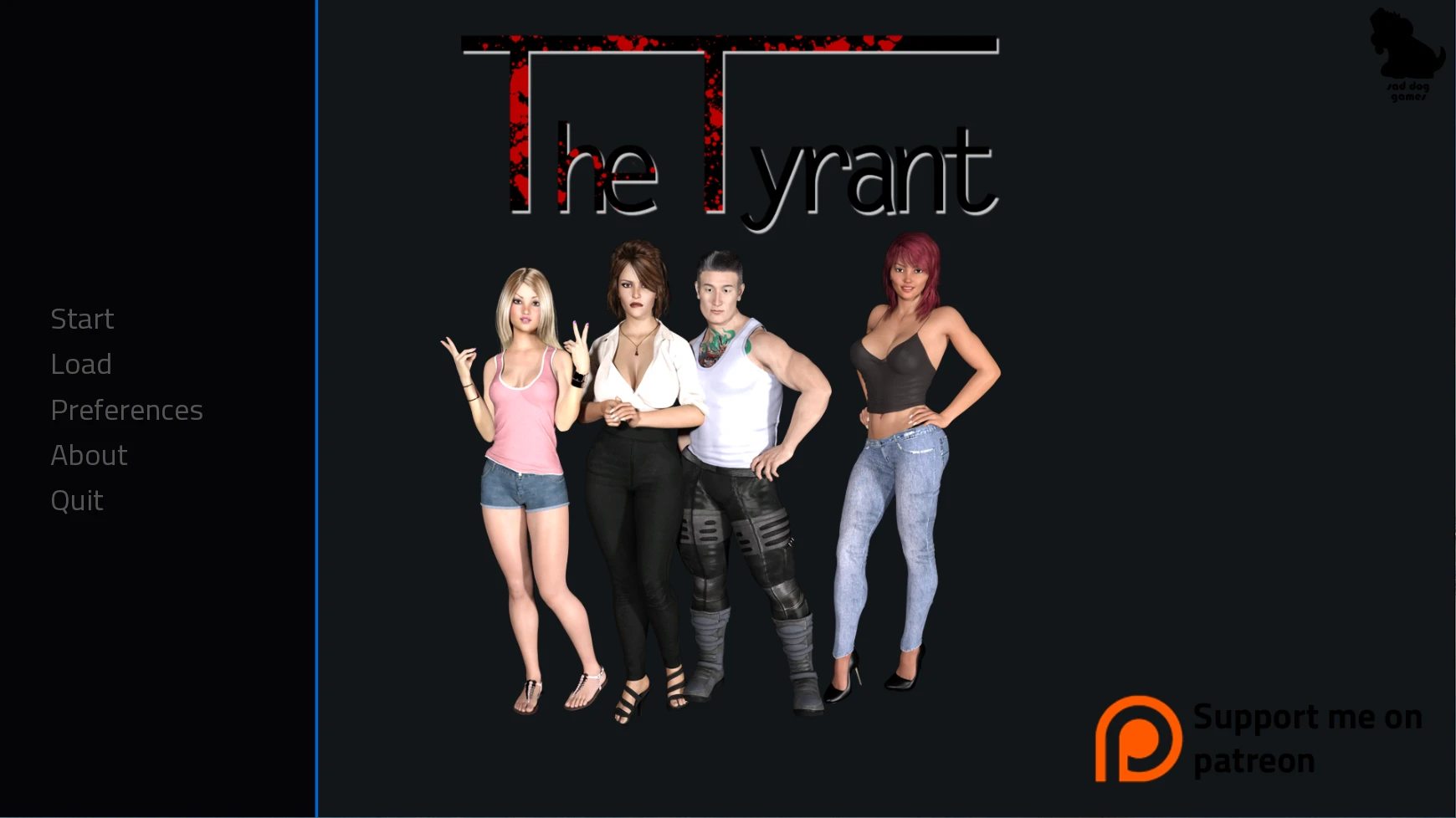 Скачать Cheating порно игру — The Tyrant – New Version 0.9.4 [Saddoggames] The Tyrant – New Version 0.9.4 [Saddoggames]